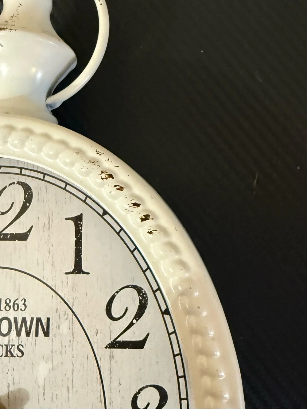 Vintage Old Town Clocks London Pocket Watch Style Wall Clock Rustic Decor